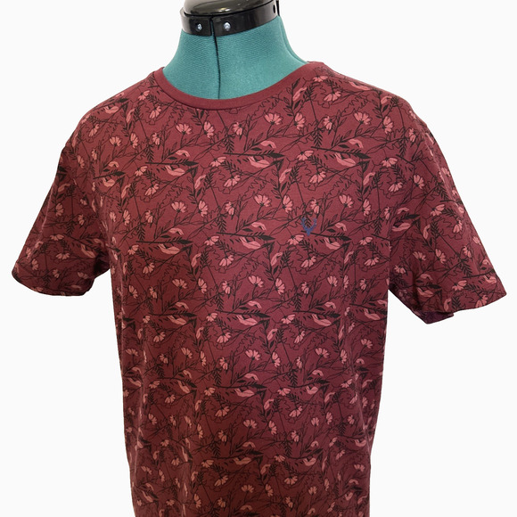 Allen Solly Short Sleeve Crew Neck Pullover Tee Shirt Adult Size Medium - Picture 3 of 8